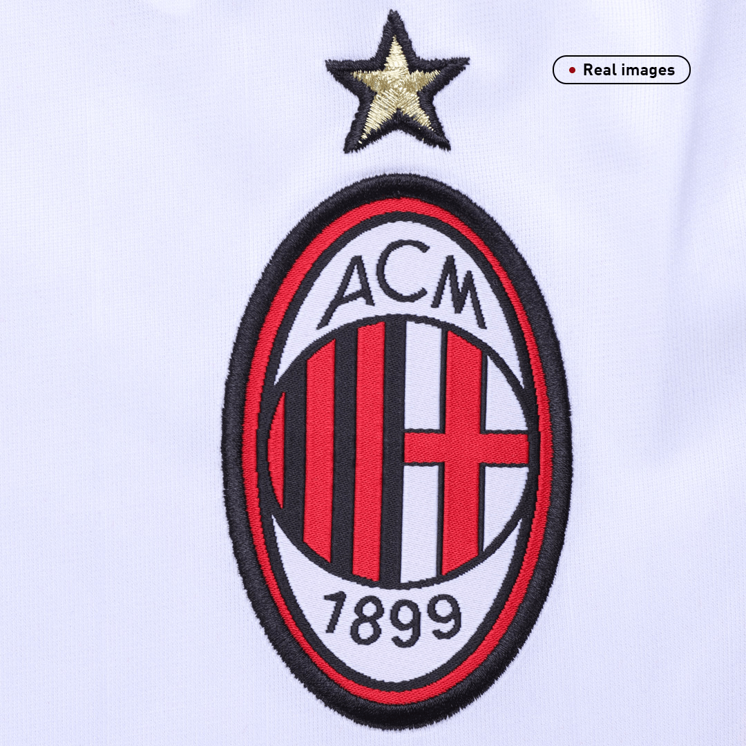 Retro KAKA' #22 AC Milan Mens Away Soccer Jersey UCL 2006/07 White