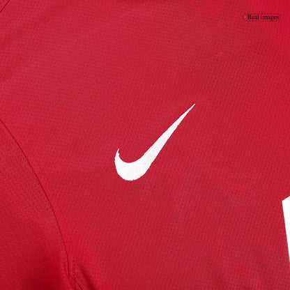 Retro Manchester United Mens Home Soccer Jersey 2011/12 Red