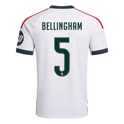 Real Madrid Home Soccer Jersey 2026/27 – BELLINGHAM #5