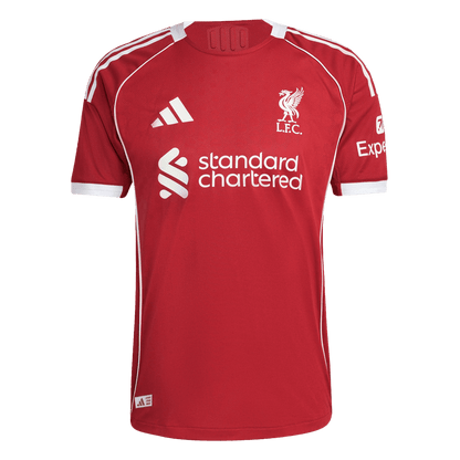 ISAK #9 Liverpool Mens Home Soccer Jersey UCL 2025/26 Red - Player Version