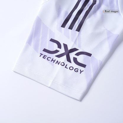 B.FERNANDES #8 Manchester United Mens Away Soccer Jersey 2025/26 White - Player Version