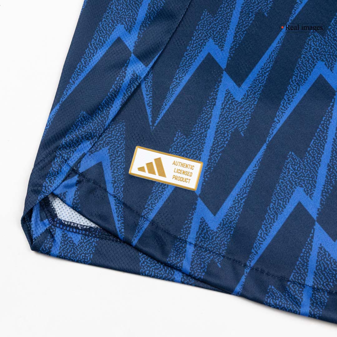 ØDEGAARD #8 Arsenal Mens Away Soccer Jersey 2025/26 Blue - Player Version