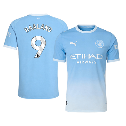 Manchester City Home Soccer Jersey 2026/27 – HAALAND #9 (Player Version)