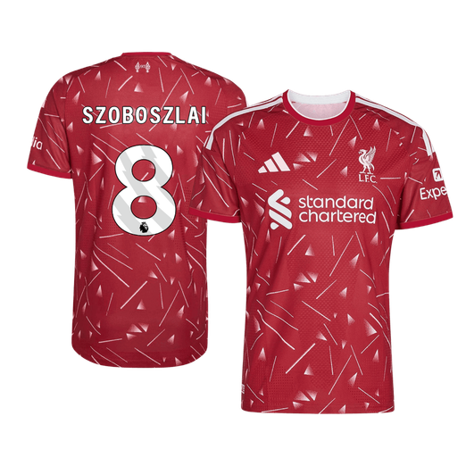Liverpool Home Soccer Jersey 2026/27 – SZOBOSZLAI #8 (Player Version)