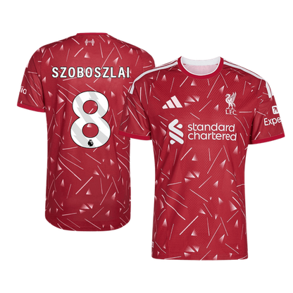 Liverpool Home Soccer Jersey 2026/27 – SZOBOSZLAI #8 (Player Version)