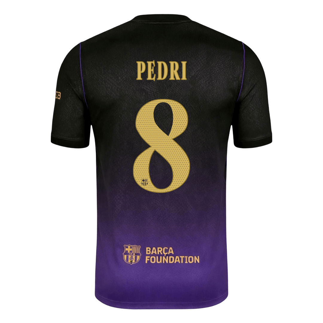 Barcelona Away Soccer Jersey 2026/27 – PEDRI #8 – UCL