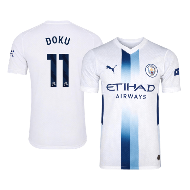 Manchester City Third Away Soccer Jersey 2026/27 – DOKU #11 (Player Version)