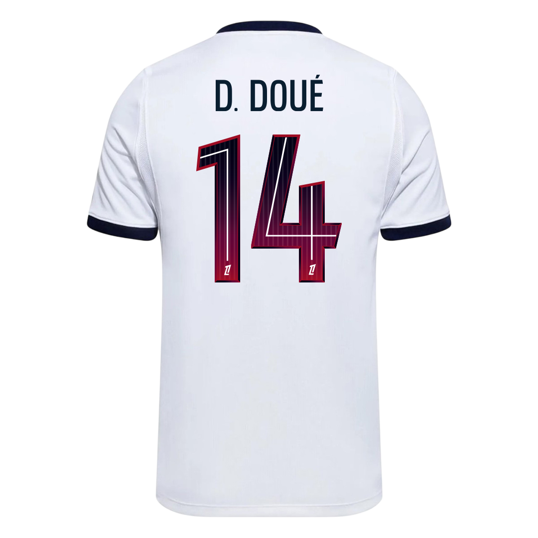 PSG Away Soccer Jersey 2026/27 – D. DOUÉ #14