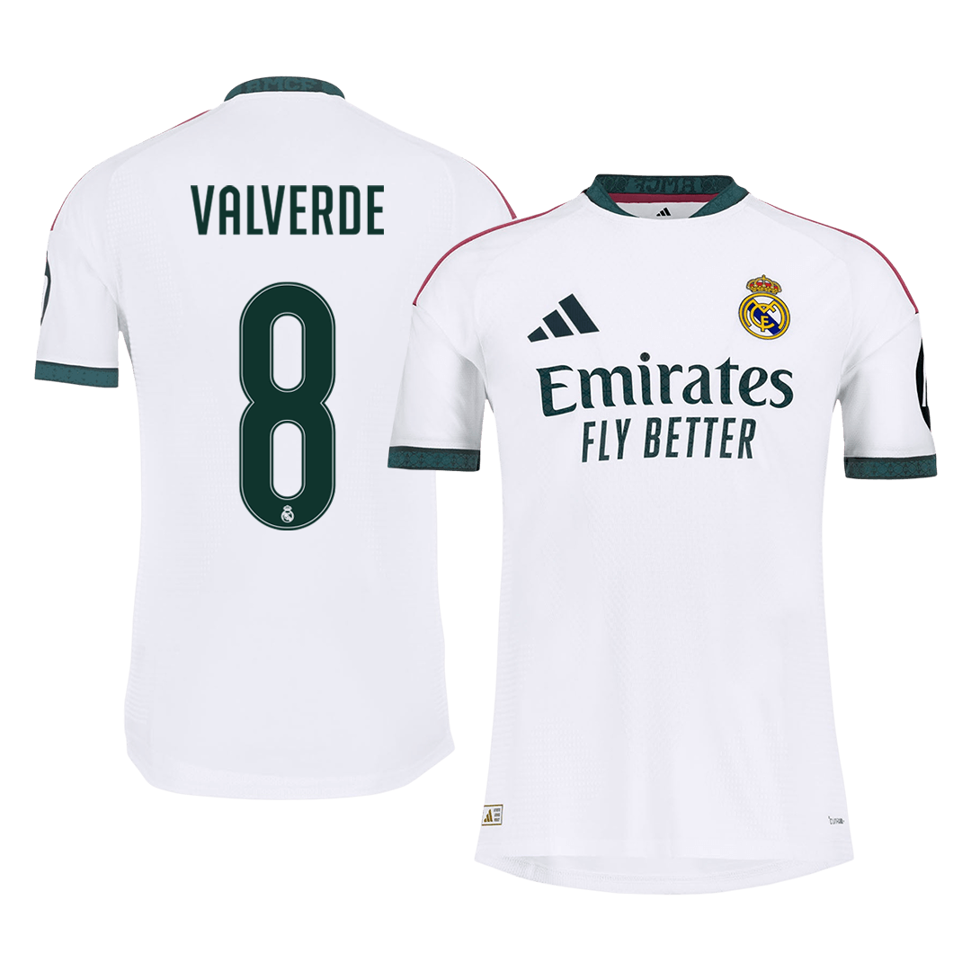 Real Madrid Home Soccer Jersey 2026/27 – VALVERDE #8 (Player Version)