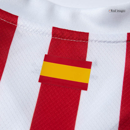 Atletico Madrid Kids Home Soccer Full Set 2025/26 Red&White