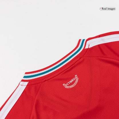 Wales Mens Home Soccer Jersey World Cup 2026 Red