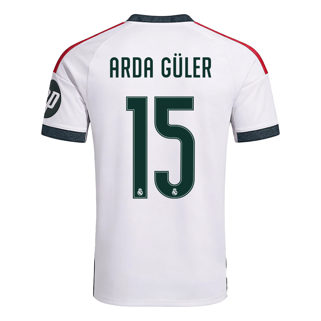 Real Madrid Home Soccer Jersey 2026/27 – ARDA GÜLER #15