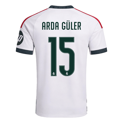 Real Madrid Home Soccer Jersey 2026/27 – ARDA GÜLER #15
