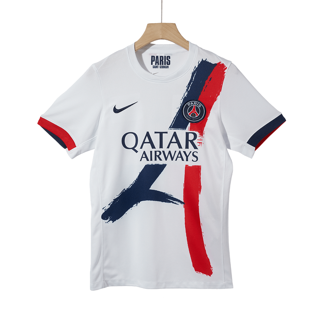 HAKIMI #2 PSG Mens Away Soccer Jersey 2025/26 White