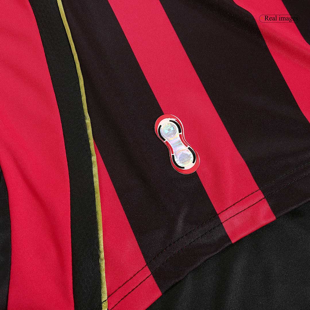 Retro KAKA' #22 AC Milan Mens Home Soccer Jersey 2006/07 Red&Black