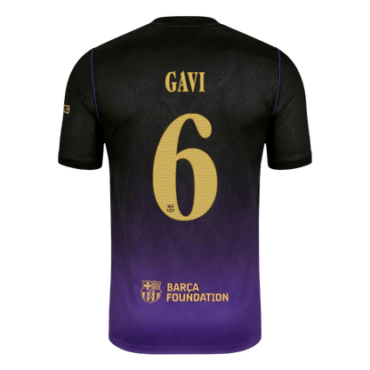 Barcelona Away Soccer Jersey 2026/27 – GAVI #6 – UCL