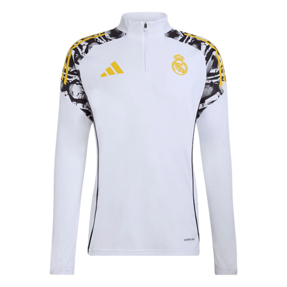 Real Madrid Kids Training Tracksuit Kit 2025/26 White