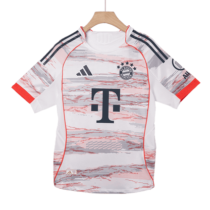 Bayern Munich Mens Away Soccer Jersey 2025/26 White - Player Version
