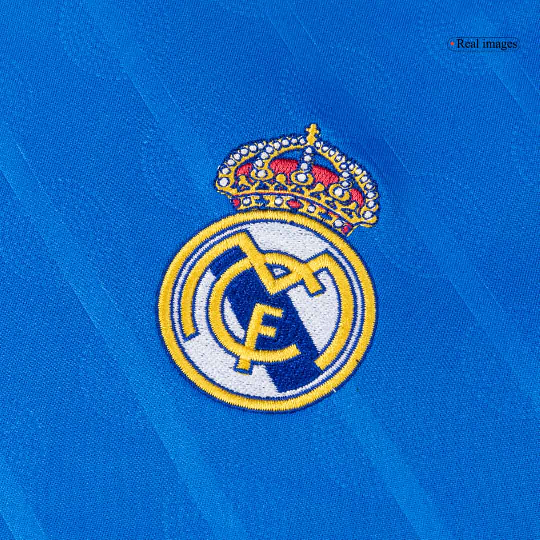F. MENDY #23 Real Madrid Mens Third Away Soccer Jersey 2025/26 Blue