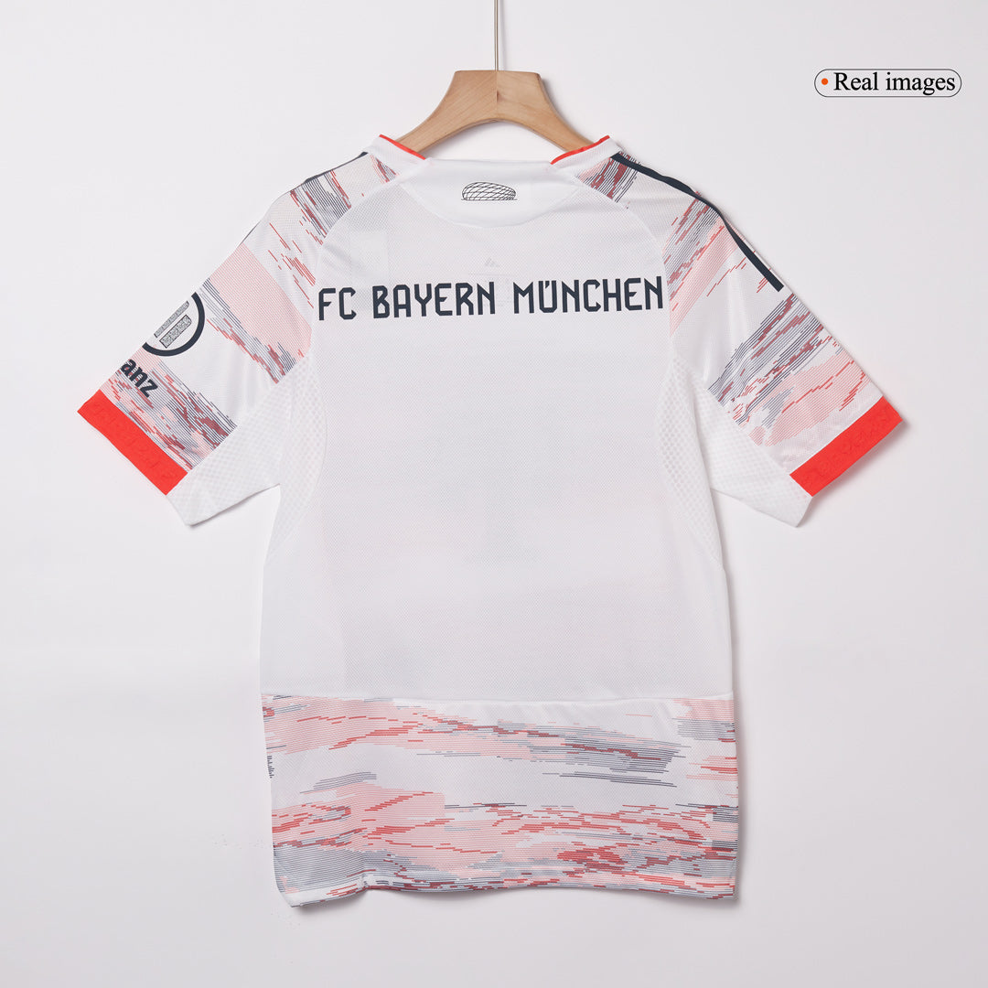 MÜLLER Special #25 Bayern Munich Mens Away Soccer Jersey 2025/26 White - Player Version