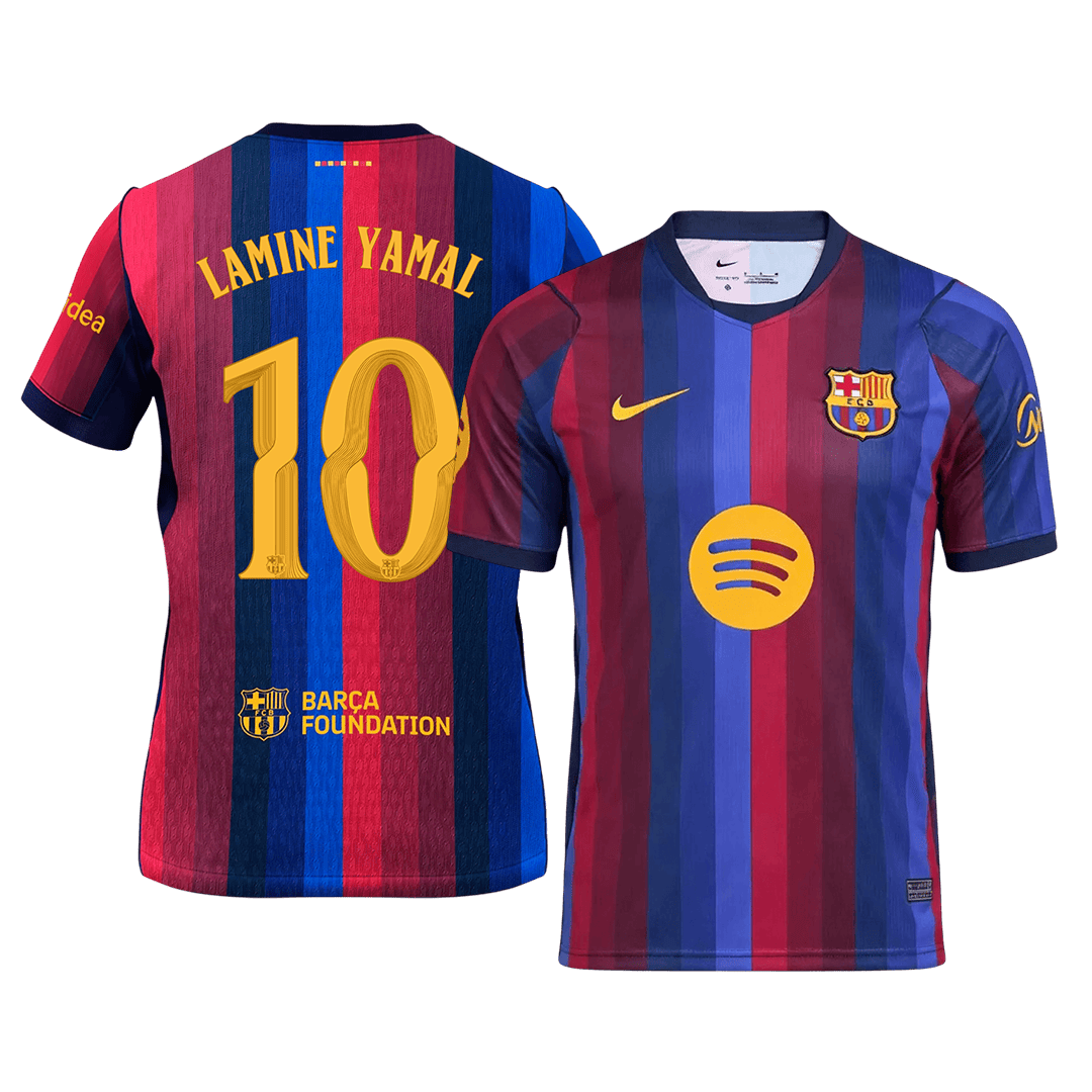 Barcelona Home Soccer Jersey 2026/27 – LAMINE YAMAL #10 – UCL