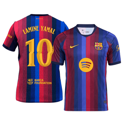 Barcelona Home Soccer Jersey 2026/27 – LAMINE YAMAL #10 – UCL