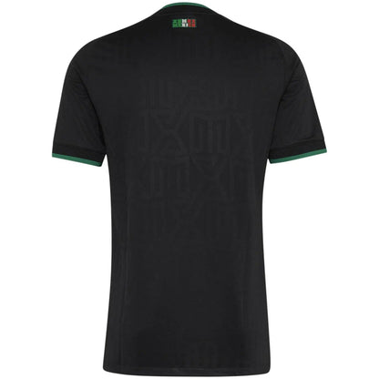 Mexico Mens Third Away Soccer Jersey World Cup 2026 Black - Player Version