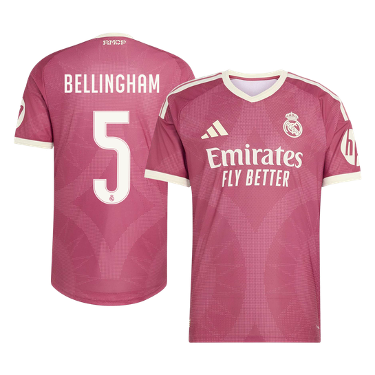 Real Madrid Third Away Soccer Jersey 2026/27 – BELLINGHAM #5 (Player Version)