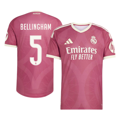 Real Madrid Third Away Soccer Jersey 2026/27 – BELLINGHAM #5 (Player Version)