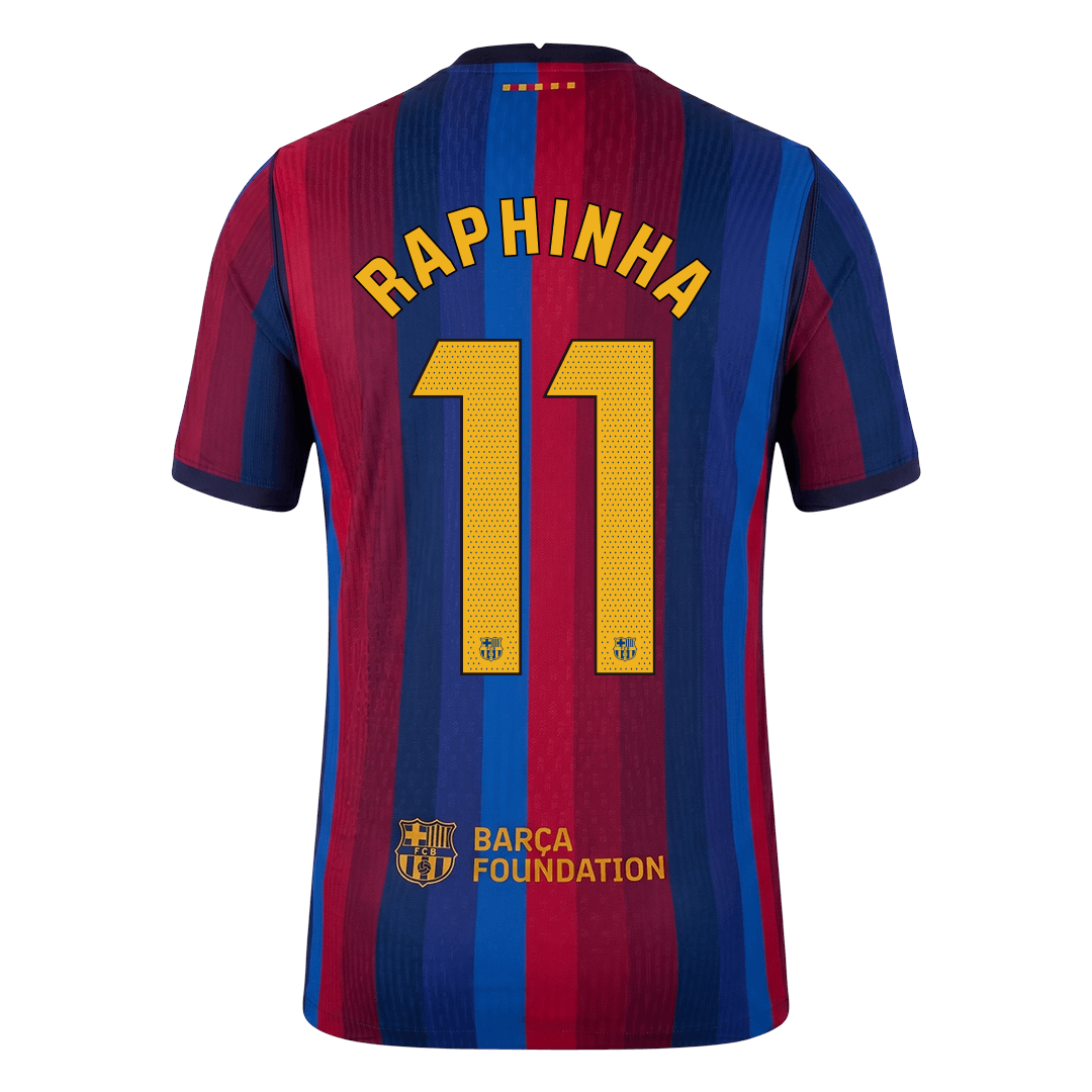 Barcelona Home Soccer Jersey 2026/27 – RAPHINHA #11 (Player Version)