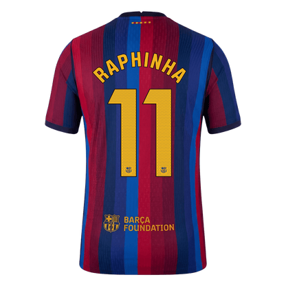 Barcelona Home Soccer Jersey 2026/27 – RAPHINHA #11 (Player Version)
