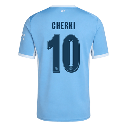 Manchester City Home Soccer Jersey 2026/27 – CHERKI #10 – UCL