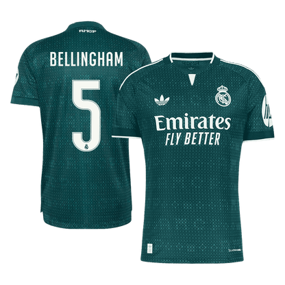 Real Madrid Away Soccer Jersey 2026/27 – BELLINGHAM #5 (Player Version)