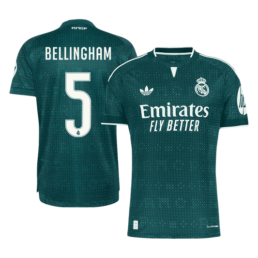 Real Madrid Away Soccer Jersey 2026/27 – BELLINGHAM #5 (Player Version)