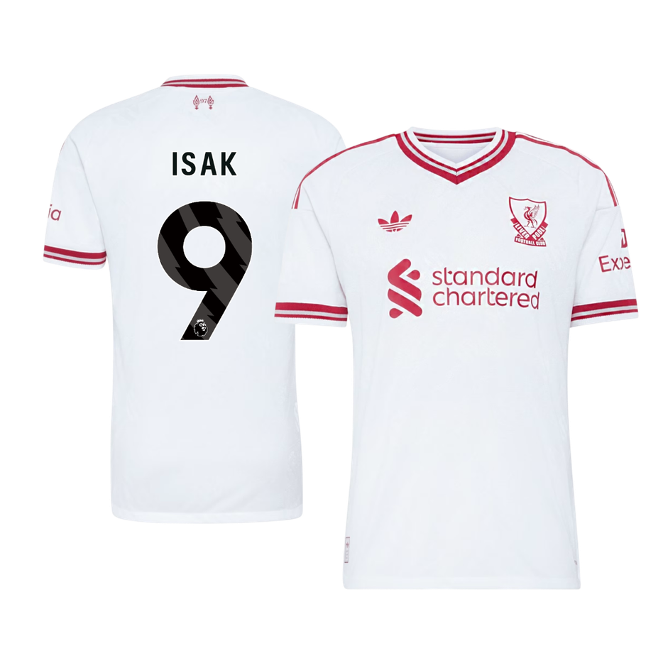 Liverpool Away Soccer Jersey 2026/27 – ISAK #9 (Player Version)