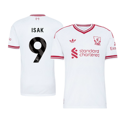 Liverpool Away Soccer Jersey 2026/27 – ISAK #9 (Player Version)