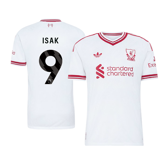 Liverpool Away Soccer Jersey 2026/27 – ISAK #9 (Player Version)