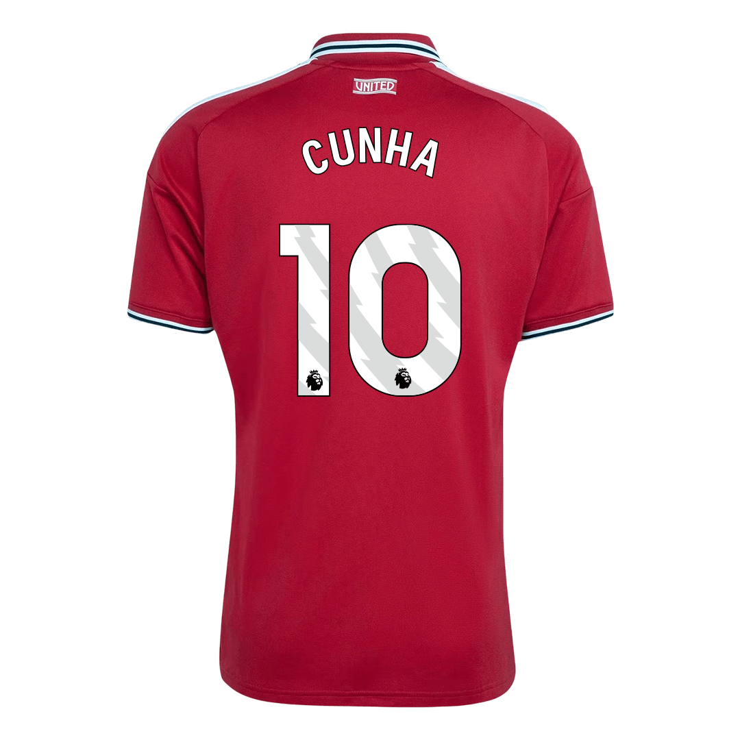 Manchester United Home Soccer Jersey 2026/27 – CUNHA #10