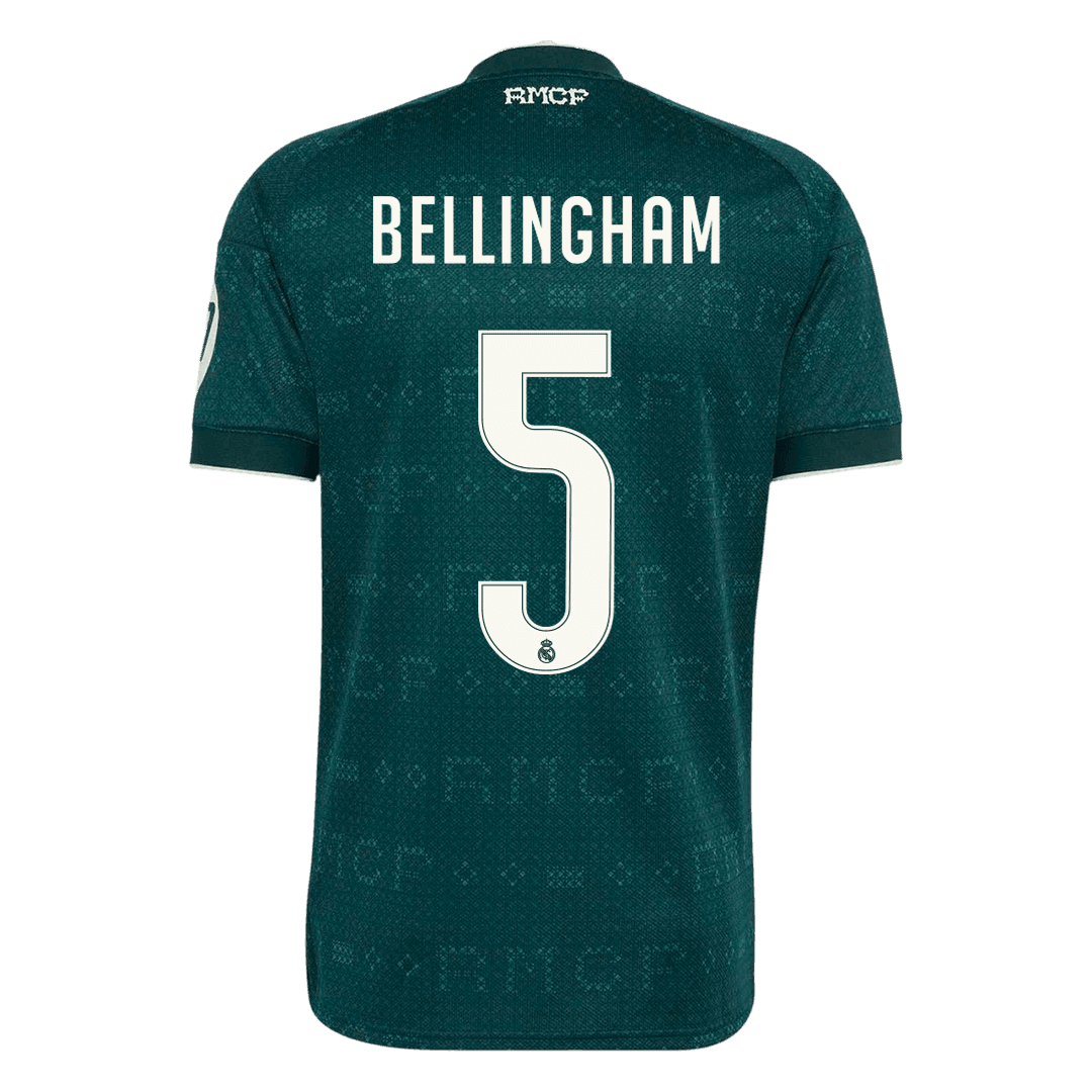 Real Madrid Away Soccer Jersey 2026/27 – BELLINGHAM #5