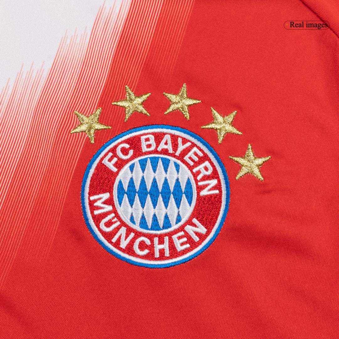 UPAMECANO #2 Bayern Munich Mens Home Soccer Jersey 2025/26 Red [PREMIUM]