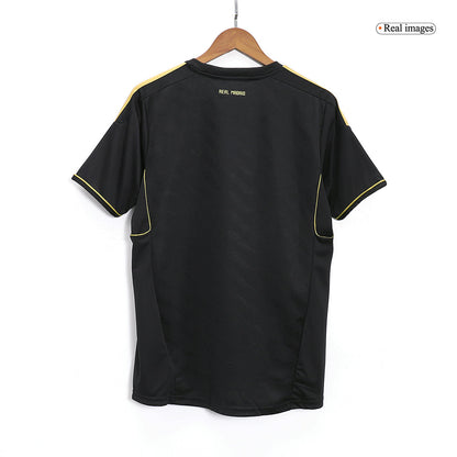 Retro Real Madrid Mens Away Soccer Jersey 2011/12 Black