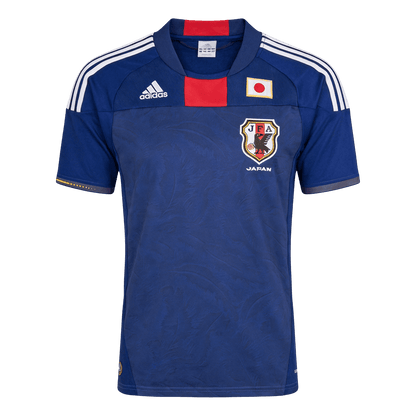 Retro Japan Mens Home Soccer Jersey World Cup 2010 Blue