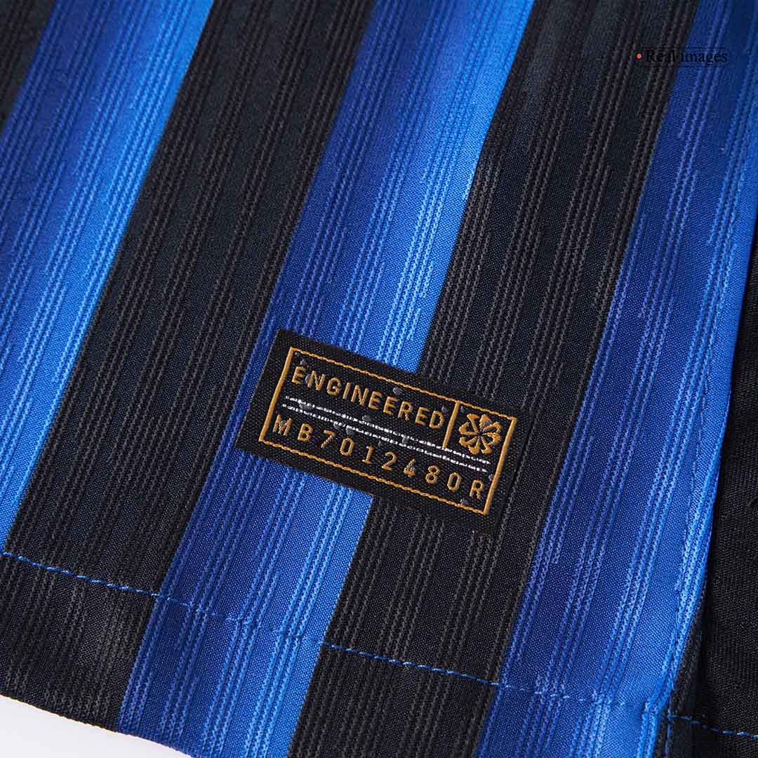 THURAM #9 Inter Milan Mens Home Soccer Jersey 2025/26 Blue&Black - Player Version