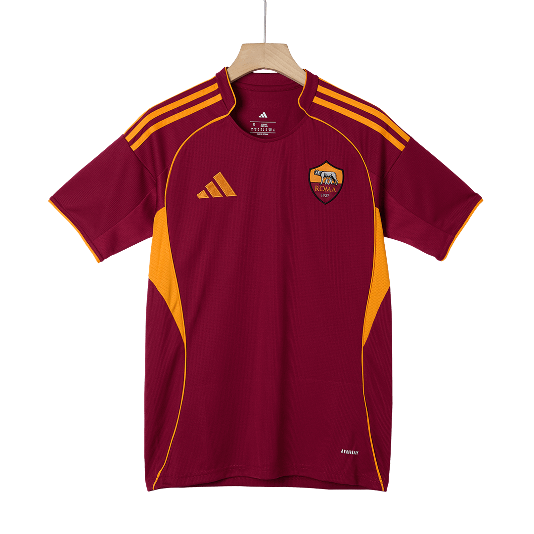 DYBALA #21 Roma Mens Home Soccer Jersey 2025/26 Red