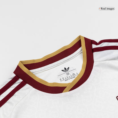 Kids Spain Champion Edition Away Soccer Jersey Kit (Jersey+Shorts) World Cup 2026 White