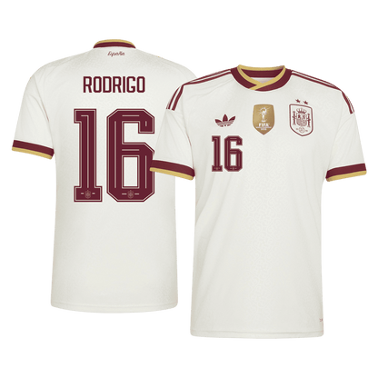 [Champion Edition] Spain Away Soccer Jersey World Cup 2026 – RODRIGO #16