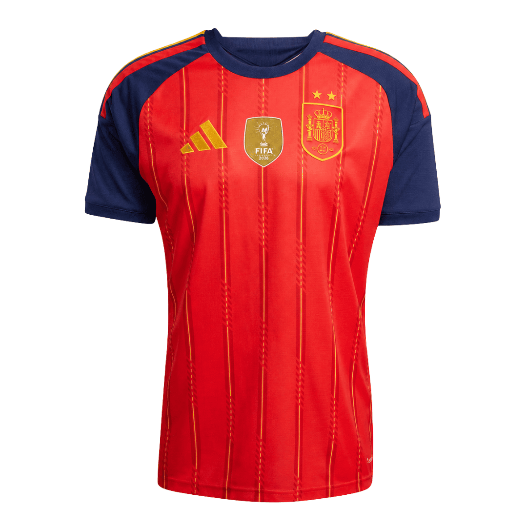 [Champion Edition] Spain Home Soccer Jersey World Cup 2026