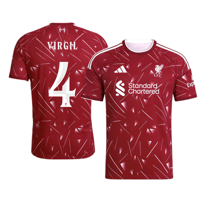 Liverpool Home Soccer Jersey 2026/27 – VIRGIL #4 – UCL