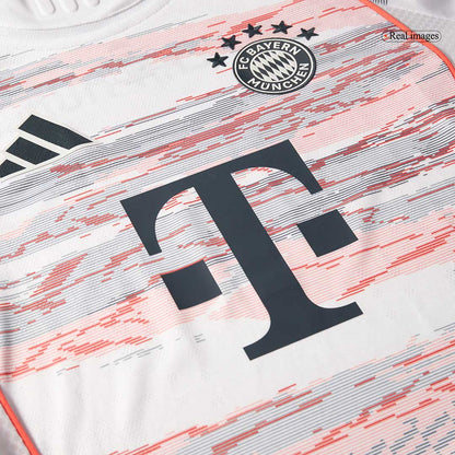 KANE #9 Bayern Munich Mens Away Soccer Jersey 2025/26 White - Player Version