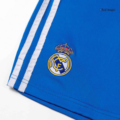 Real Madrid Mens Third Away Soccer Kit 2025/26 Blue
